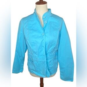 Talbots Button Down Stretch Jacket